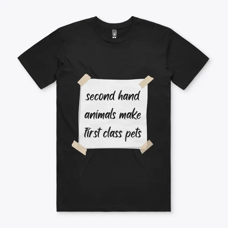 second hand animals make first class